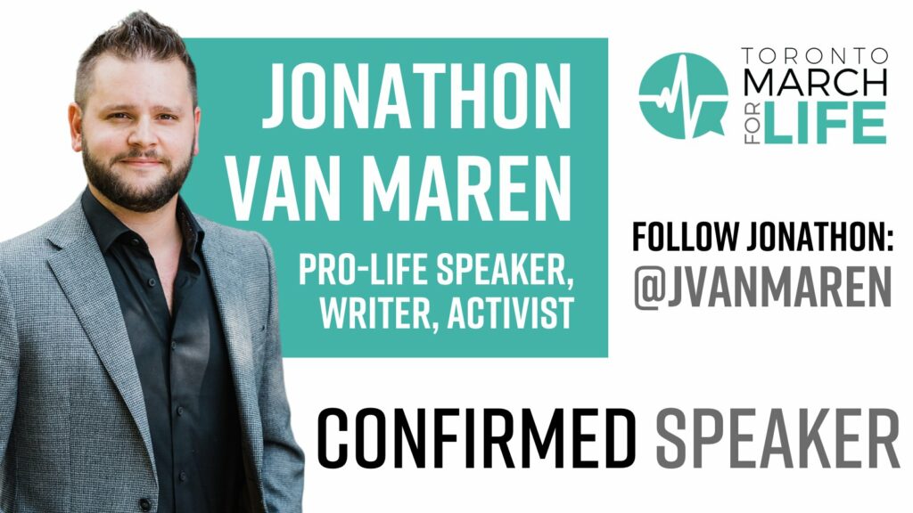 Jonathon Van Maren - confirmed 2022 speaker
