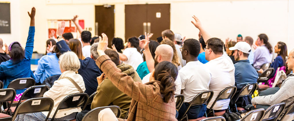 2024 workshops - raised hands